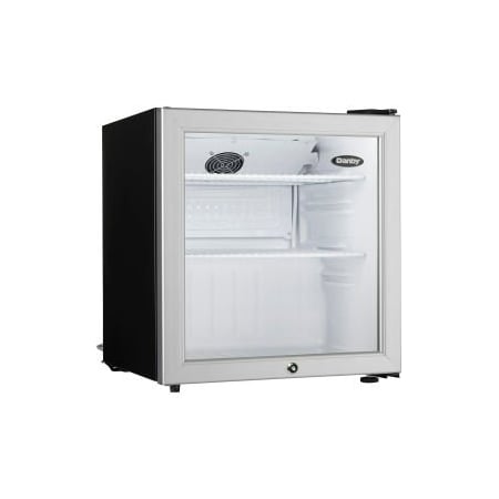 Danby Products Danby Compact Refrigerator, 1 Glass Door, 1.6 Cu.Ft. Capacity DAG016A1BDB
